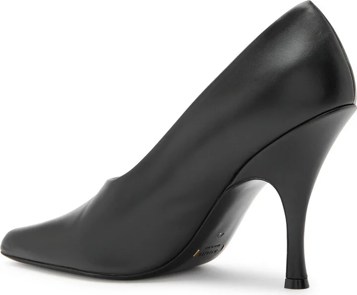 Khaite Eva 100 Leather Pumps - Image 2