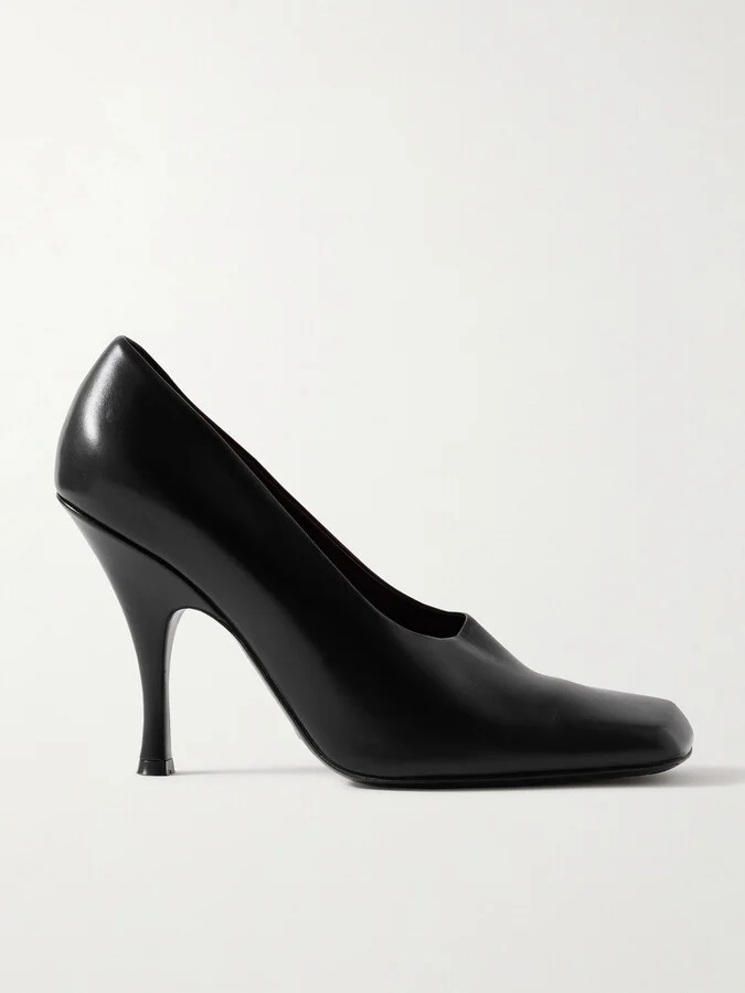 KHAITE - Eva Leather Pumps - Black