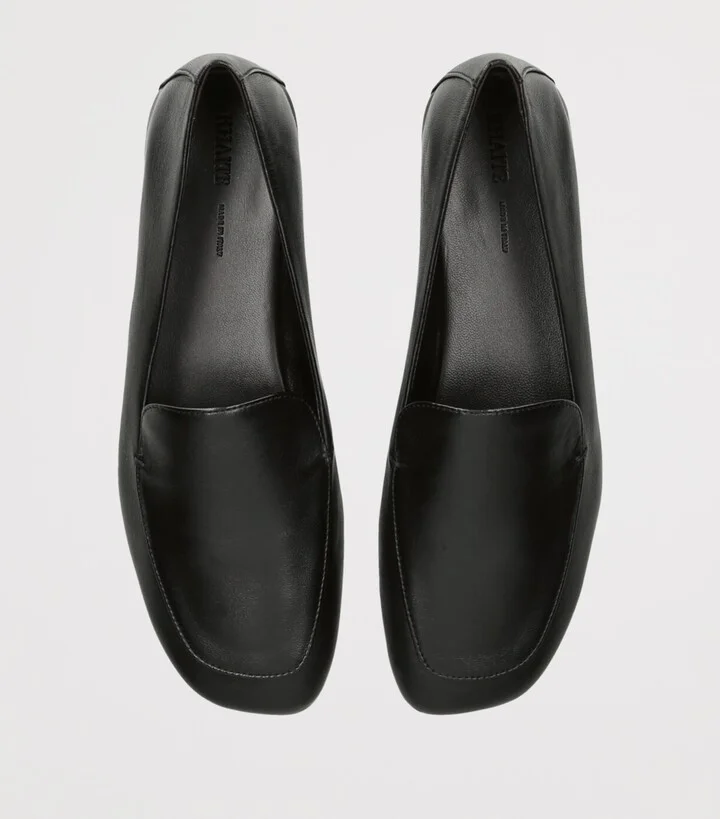 Khaite Leather Monroe Loafers - Image 4