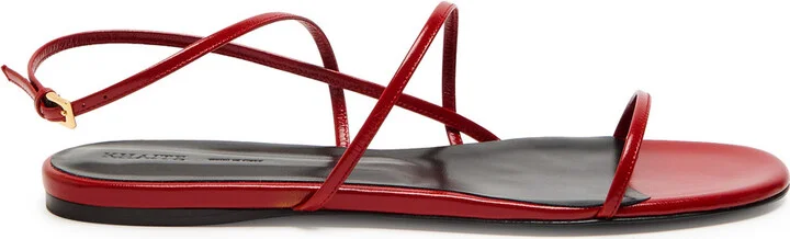 Khaite Loop Leather Sandals