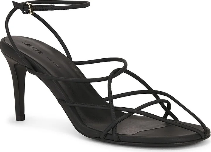 KHAITE Loulou Sandal in Black - Image 2