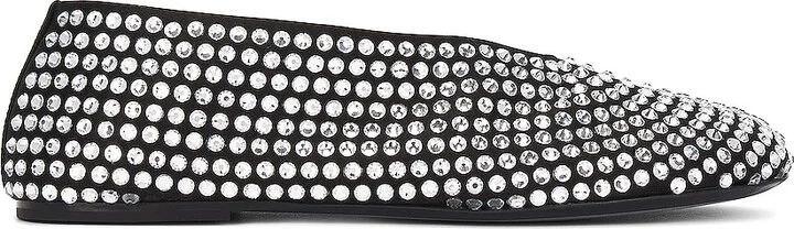 KHAITE Marcy Flat in Black
