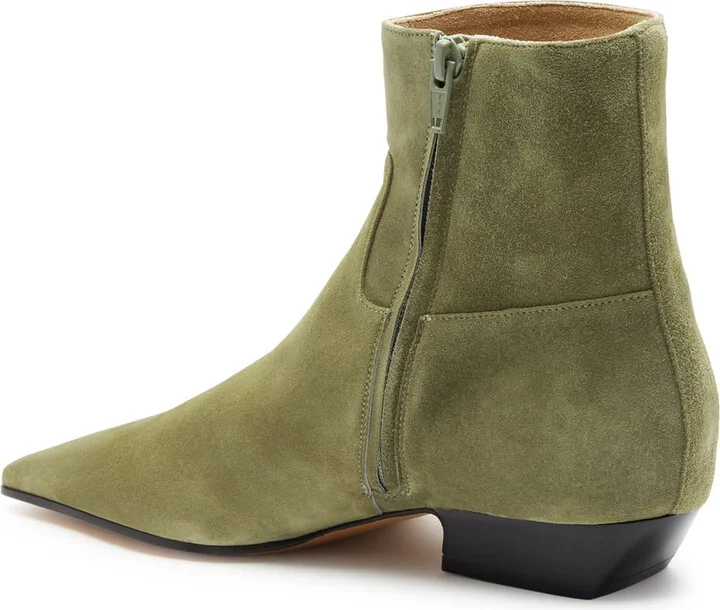Khaite Marfa 30 Suede Ankle Boots - Image 2