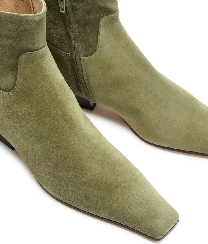 Khaite Marfa 30 Suede Ankle Boots - Image 3