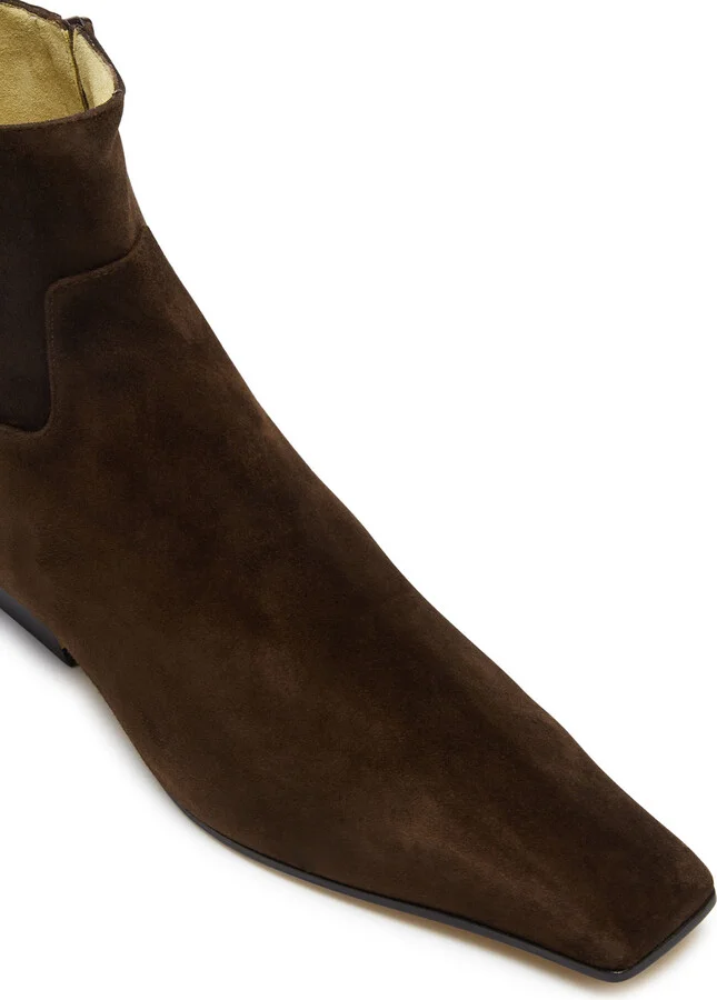 Khaite Marfa 30 Suede Ankle Boots - Image 4