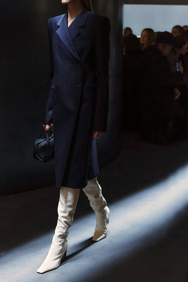 KHAITE - Marfa Leather Over-the-knee Boots - Off-white - Image 4