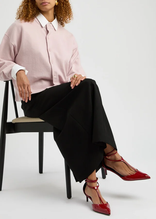 Khaite Mia 45 Patent Leather Pumps - Image 5