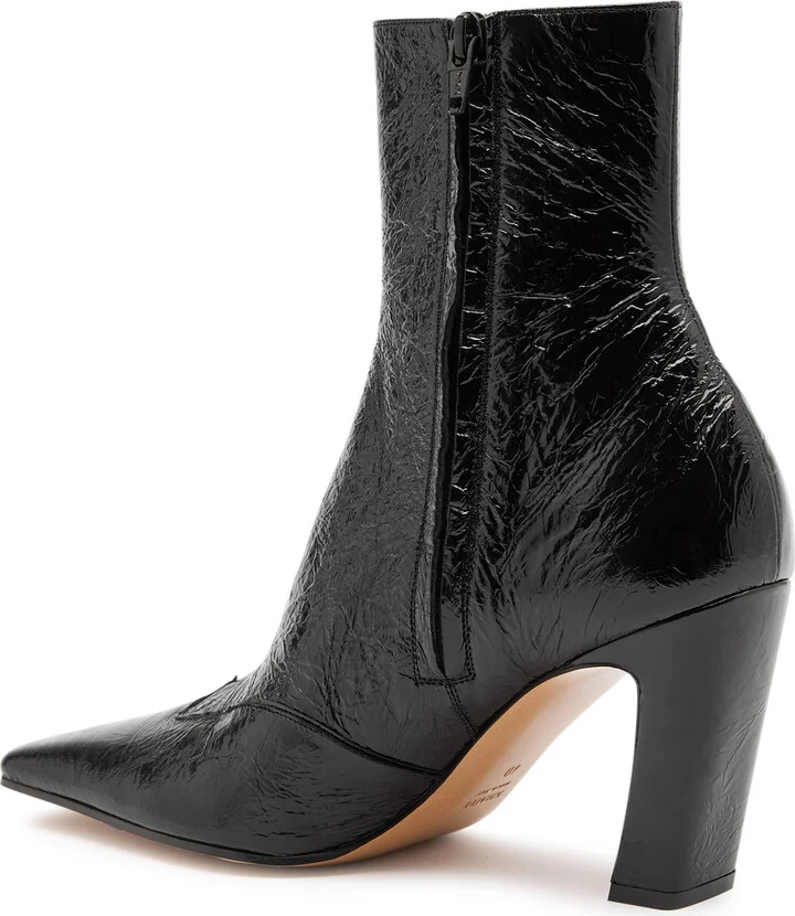 Khaite Nevada 85 Patent Leather Ankle Boots - Image 2