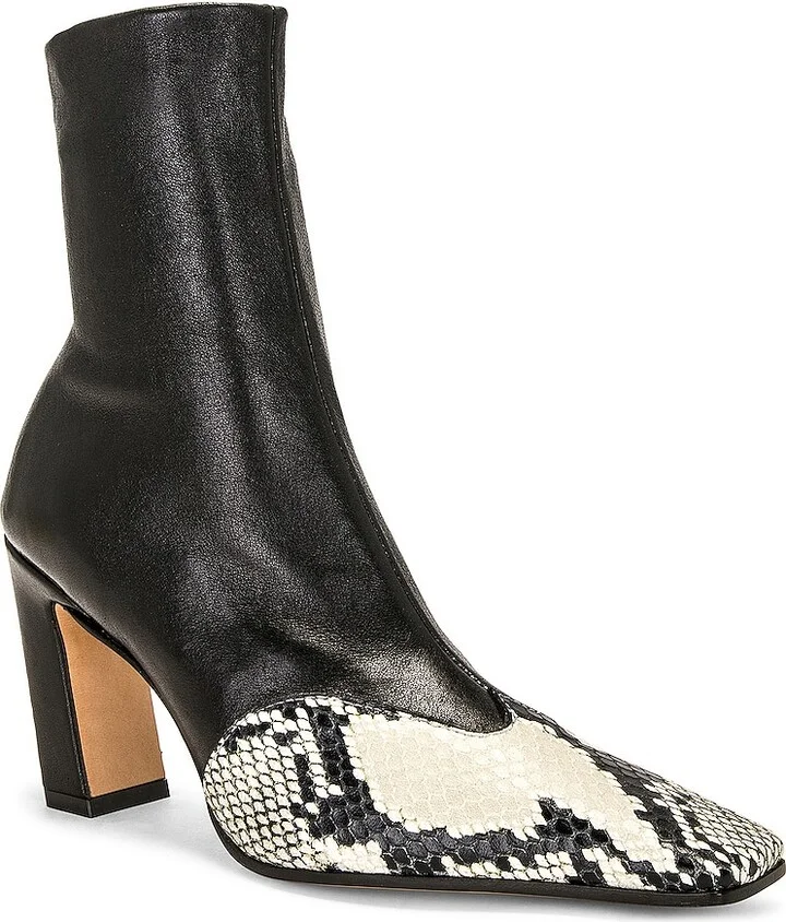 KHAITE Nevada Ankle Stretch Boot in Black - Image 2