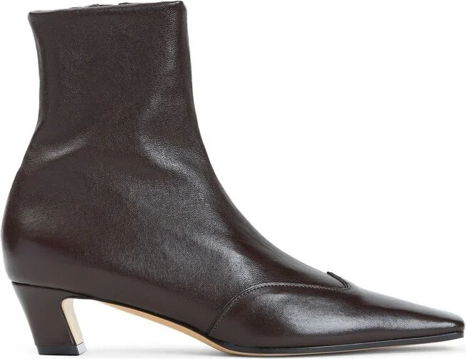 Khaite Nevada Square Toe Boots
