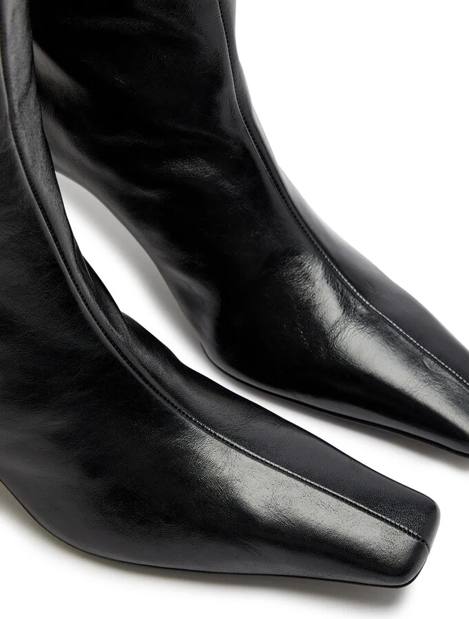 Khaite Ona 55 Leather Knee-high Boots - Image 3