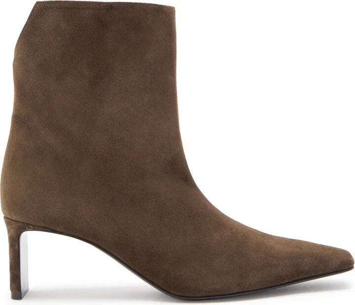Khaite Ona 55 Suede Ankle Boots