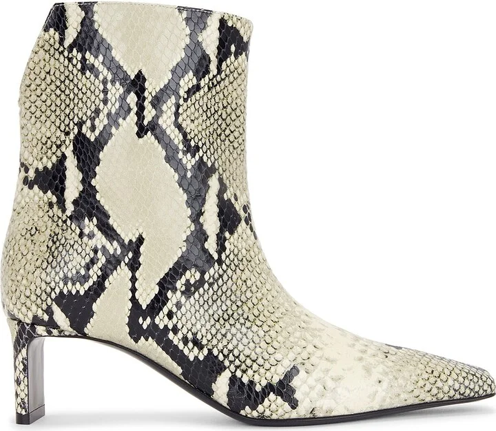 KHAITE Ona Ankle Boot in Beige