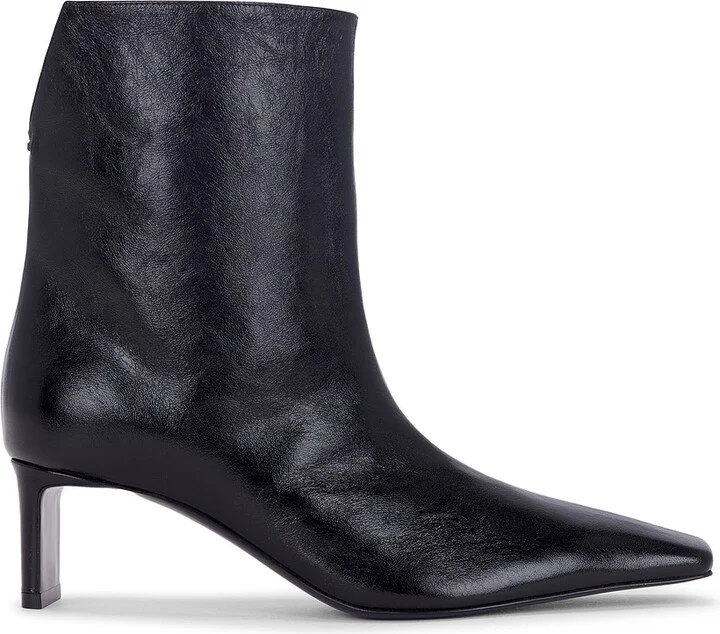 KHAITE Ona Ankle Boot in Black