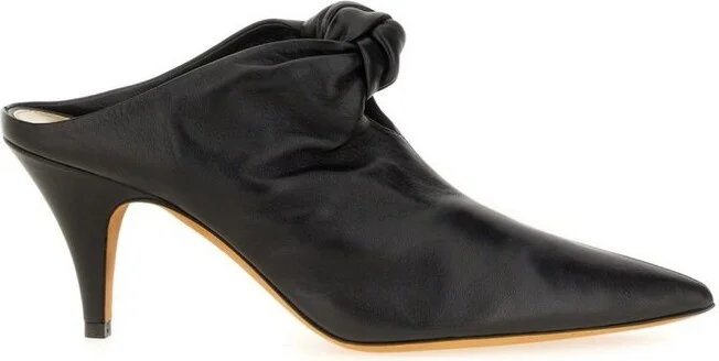 Khaite Rowan Pointed-Toe Mules