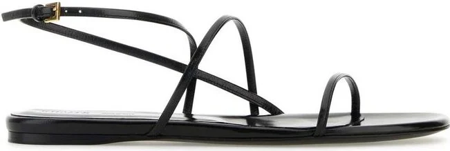 Khaite Slingback Loop Sandals