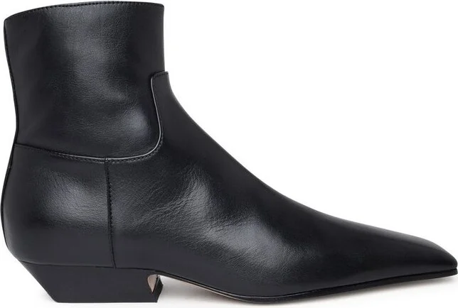Khaite The Marfa Pointed Toe Ankle Boots