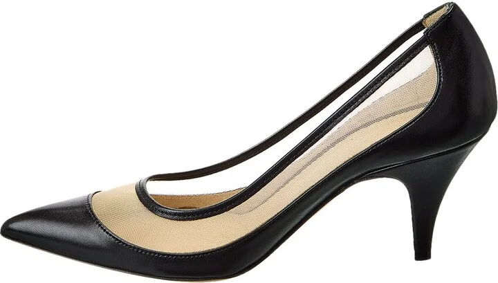 Khaite The River Mesh & Leather Pump - Image 2