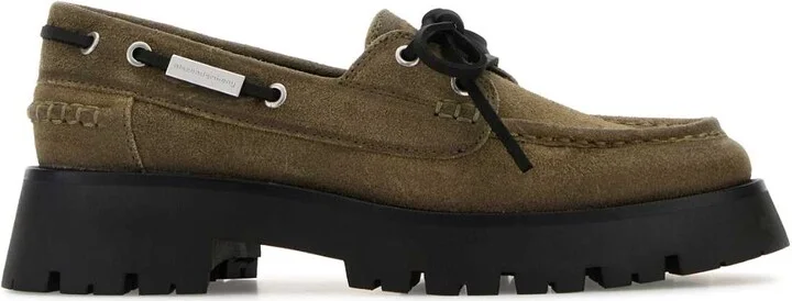Khaki Suede Carson Loafers