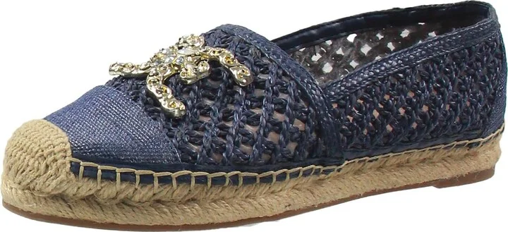 Khiara Womens Woven Flatform Espadrilles