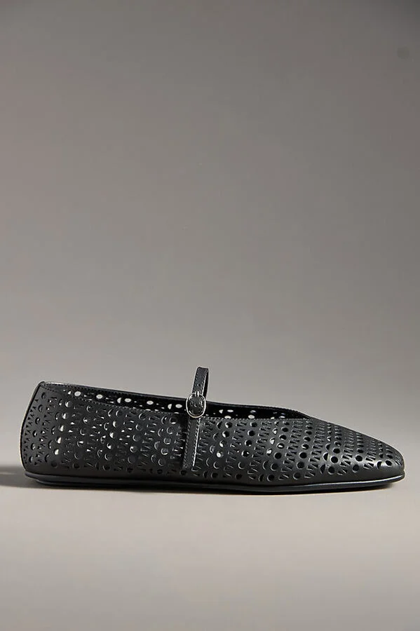 Khloe Eyelet Mary Jane Flats - Image 3