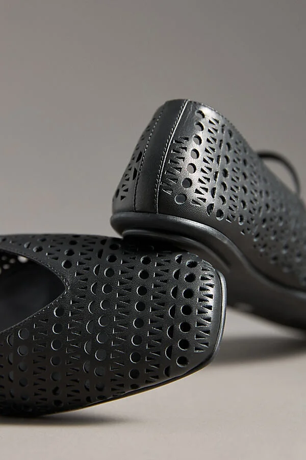 Khloe Eyelet Mary Jane Flats - Image 4