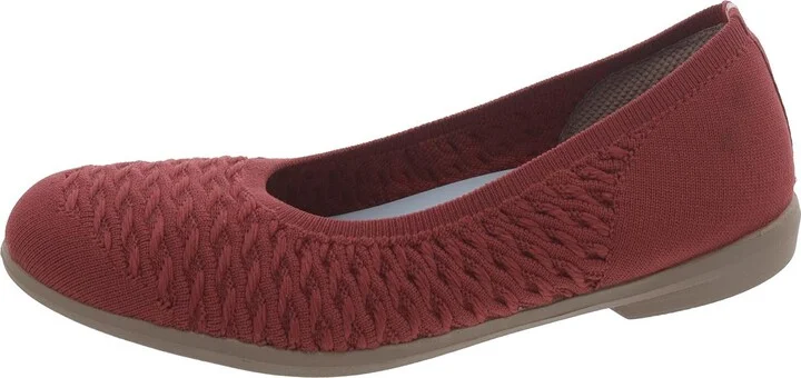 Khloe Womens Casual Slip On Ballet Flats