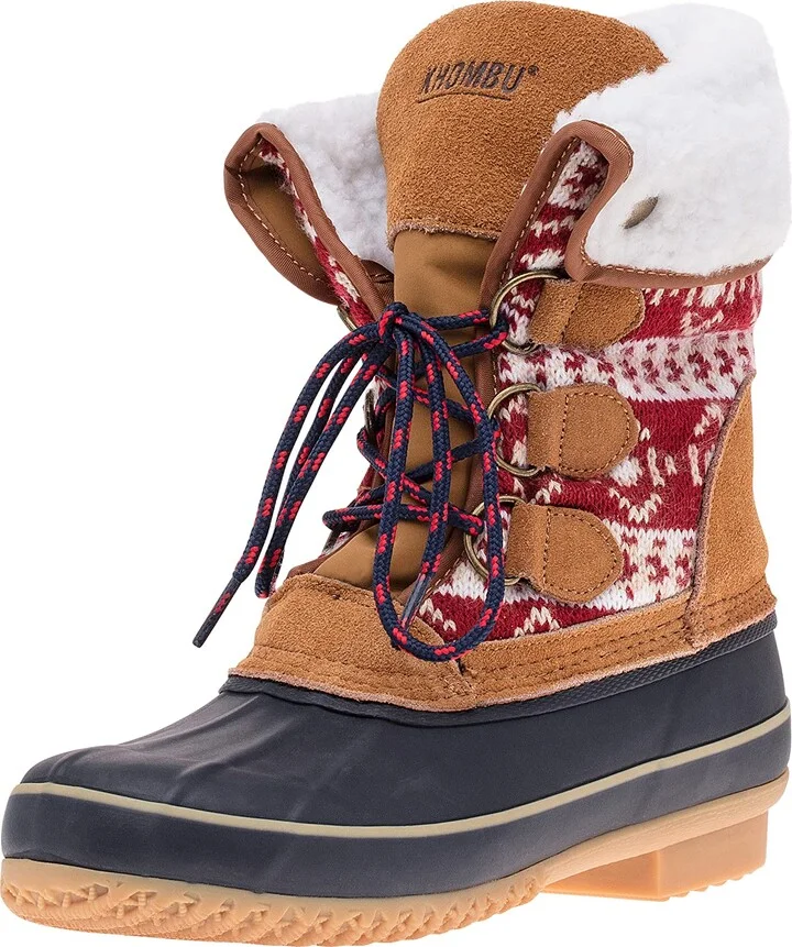 Khombu womens Boots Snow Shoe