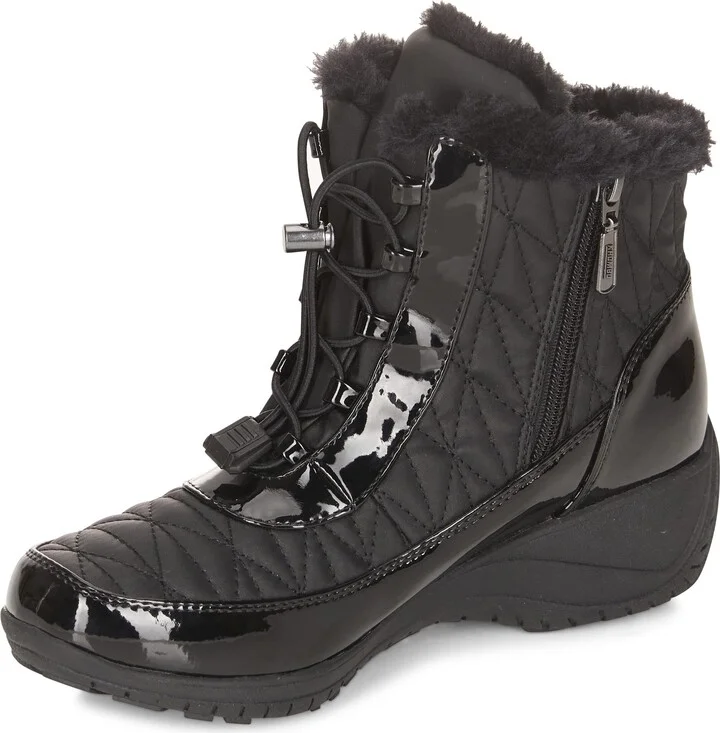 Khombu Women's Slip On Molly Pull On Snow Boots