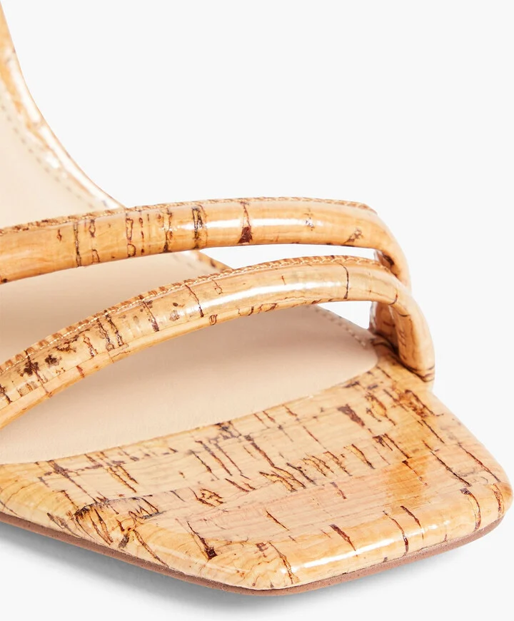 Kia coated cork sandals - Image 4