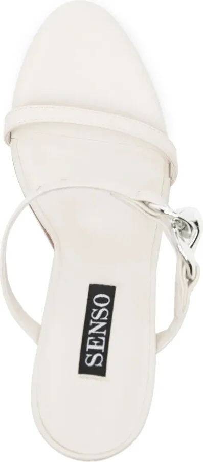 Kiana 100mm leather sandals - Image 4