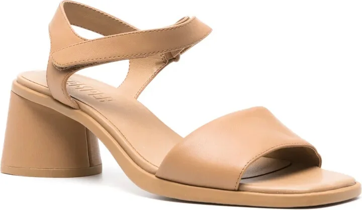 Kiara block-heel leather sandals - Image 2