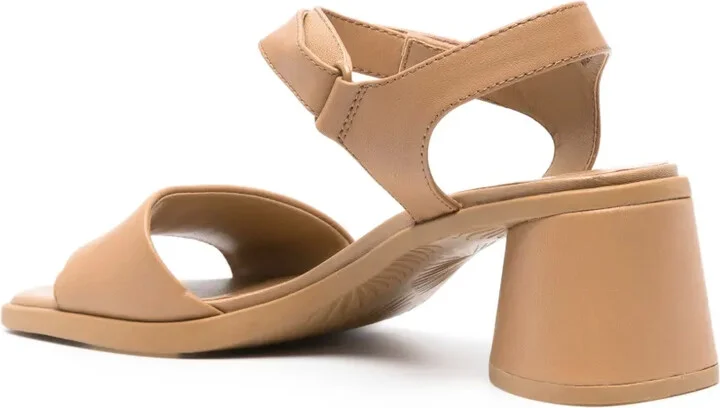 Kiara block-heel leather sandals - Image 3