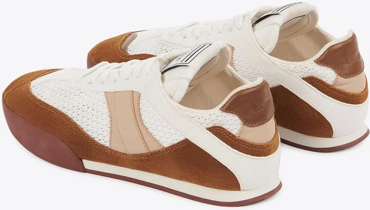Kick Leather and Mesh Sneakers - Image 2