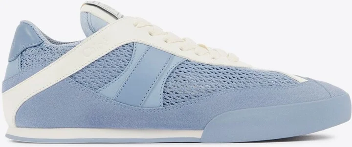Kick Leather and Mesh Sneakers