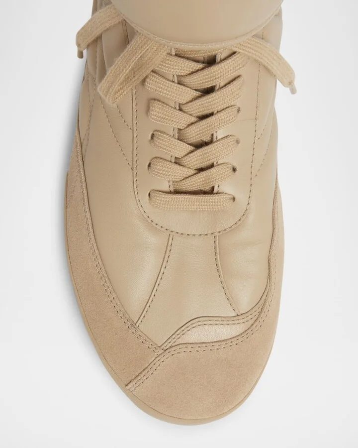 Kick Leather High-Top Sneakers - Image 2