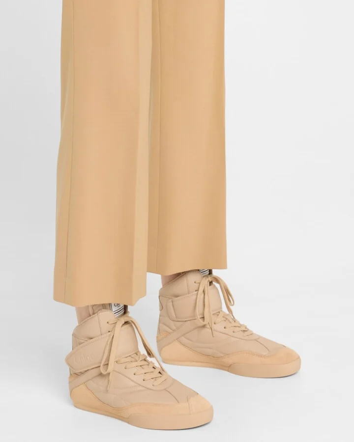 Kick Leather High-Top Sneakers - Image 4