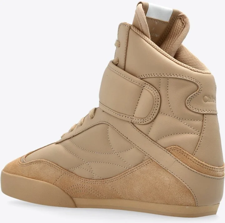 Kick Leather High-Top Sneakers - Image 2