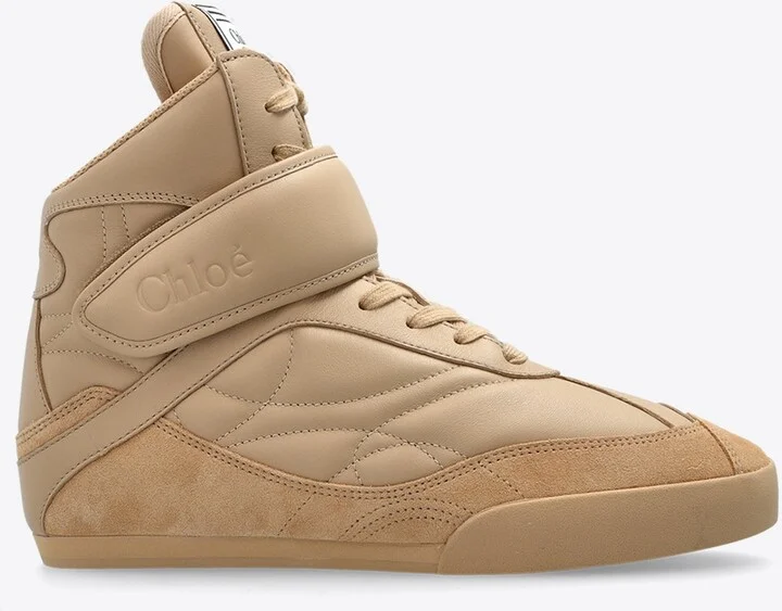 Kick Leather High-Top Sneakers