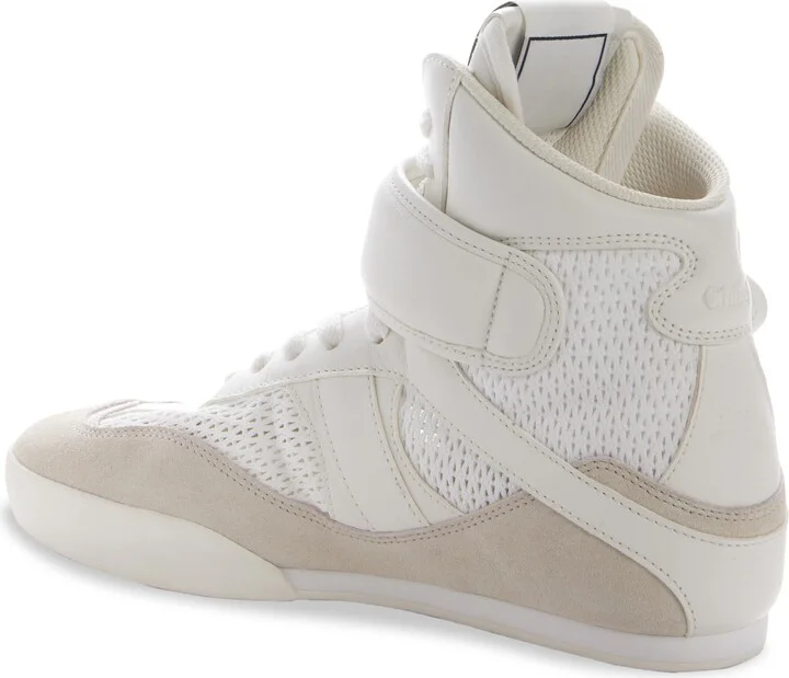 Kick Leather & Mesh High Top Sneaker - Image 2