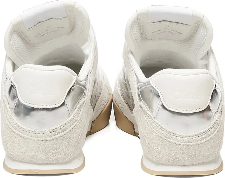 Kick metallic-panelled sneakers - Image 3