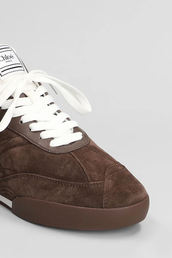 Kick Sneakers In Brown Suede - Image 5