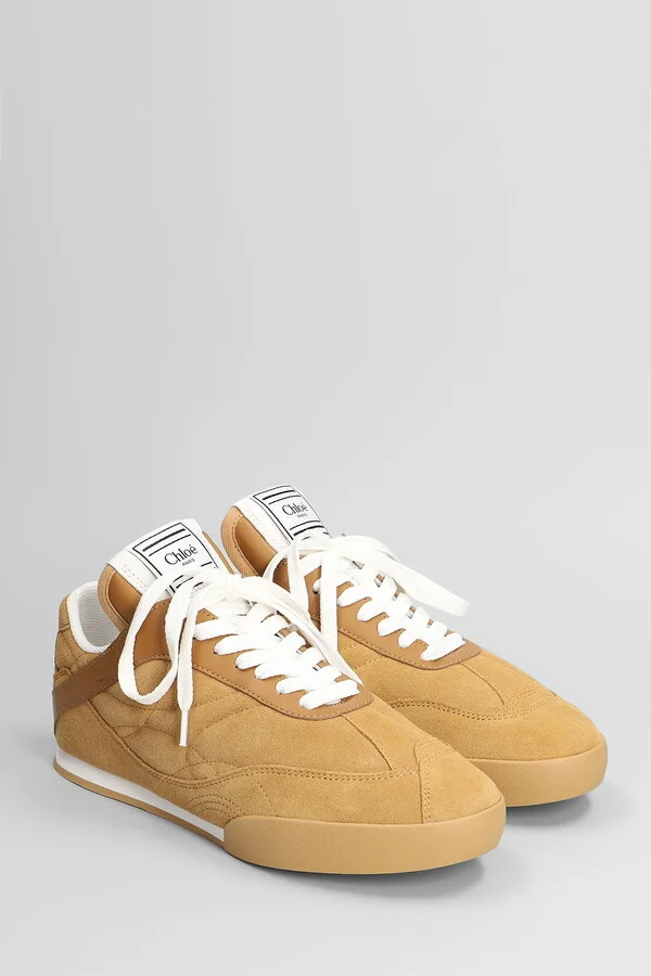 Kick Sneakers In Camel Suede - Image 2
