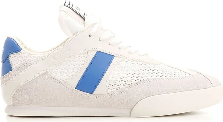 'kick' Sneakers With Suede Details