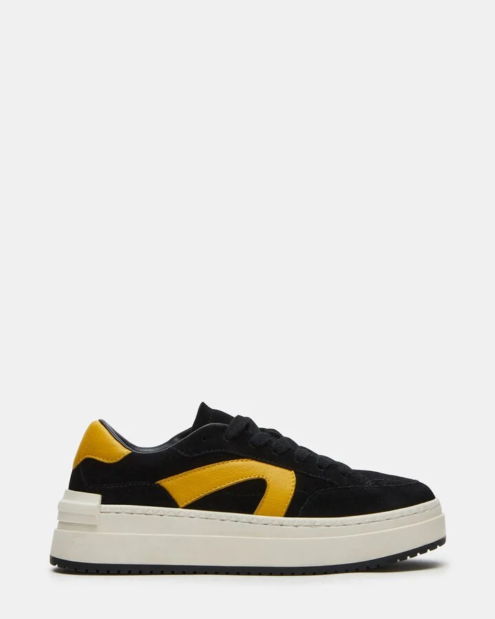 Kickflip Black Suede