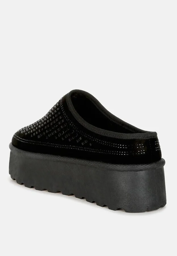 Kickles Rhinestones Embellished Platform Classic Slip-On - Image 7