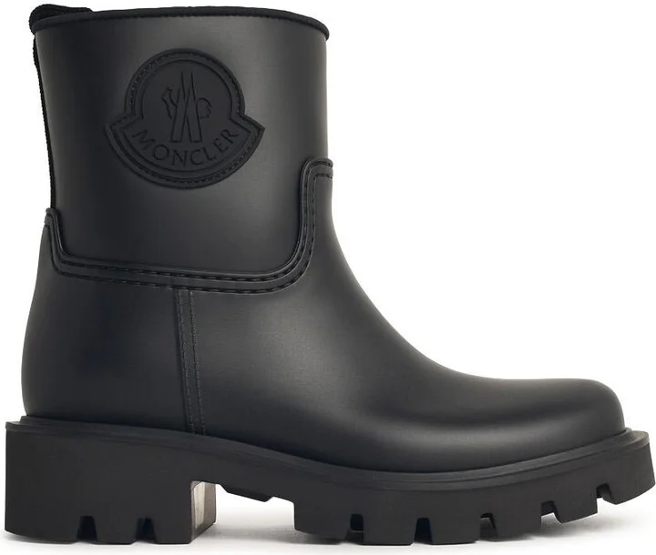 'kickstream' Black Pvc Rain Boots
