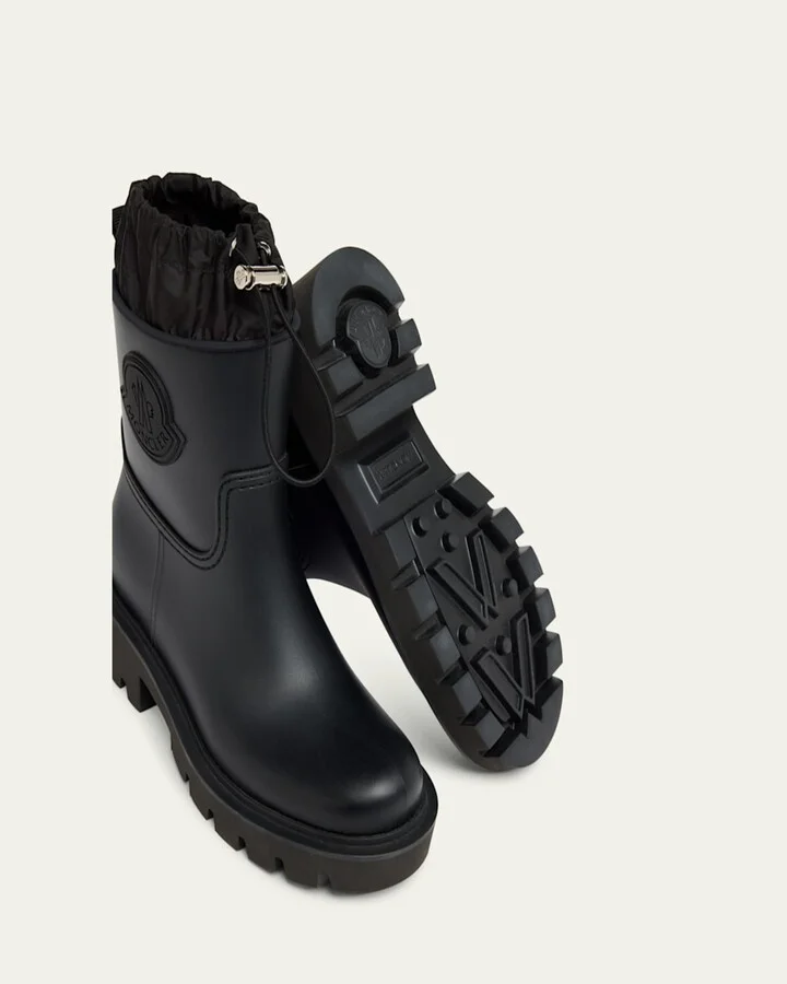 Kickstream Leather Rain Ankle Booties - Image 4