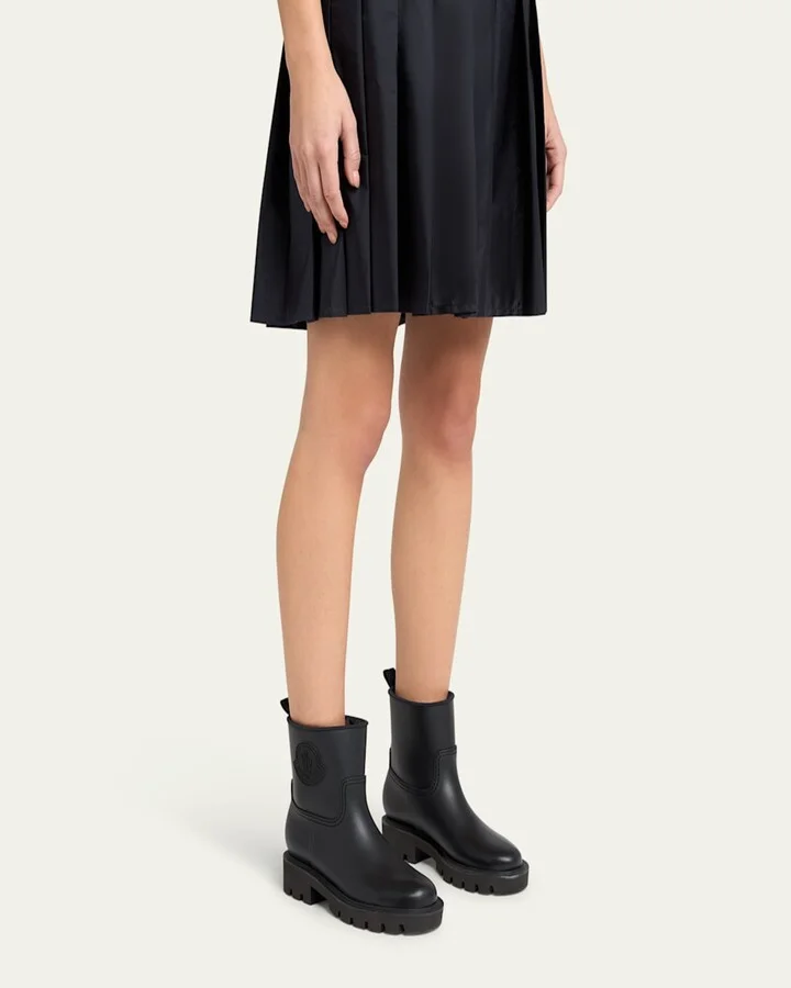 Kickstream Leather Rain Ankle Booties - Image 5