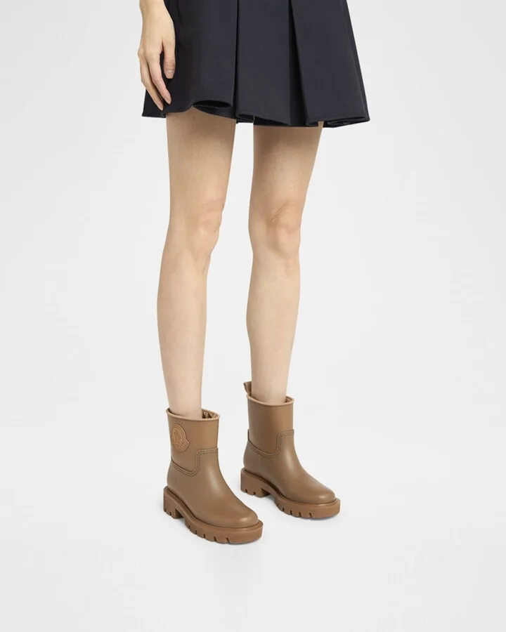 Kickstream Leather Rain Ankle Booties - Image 2